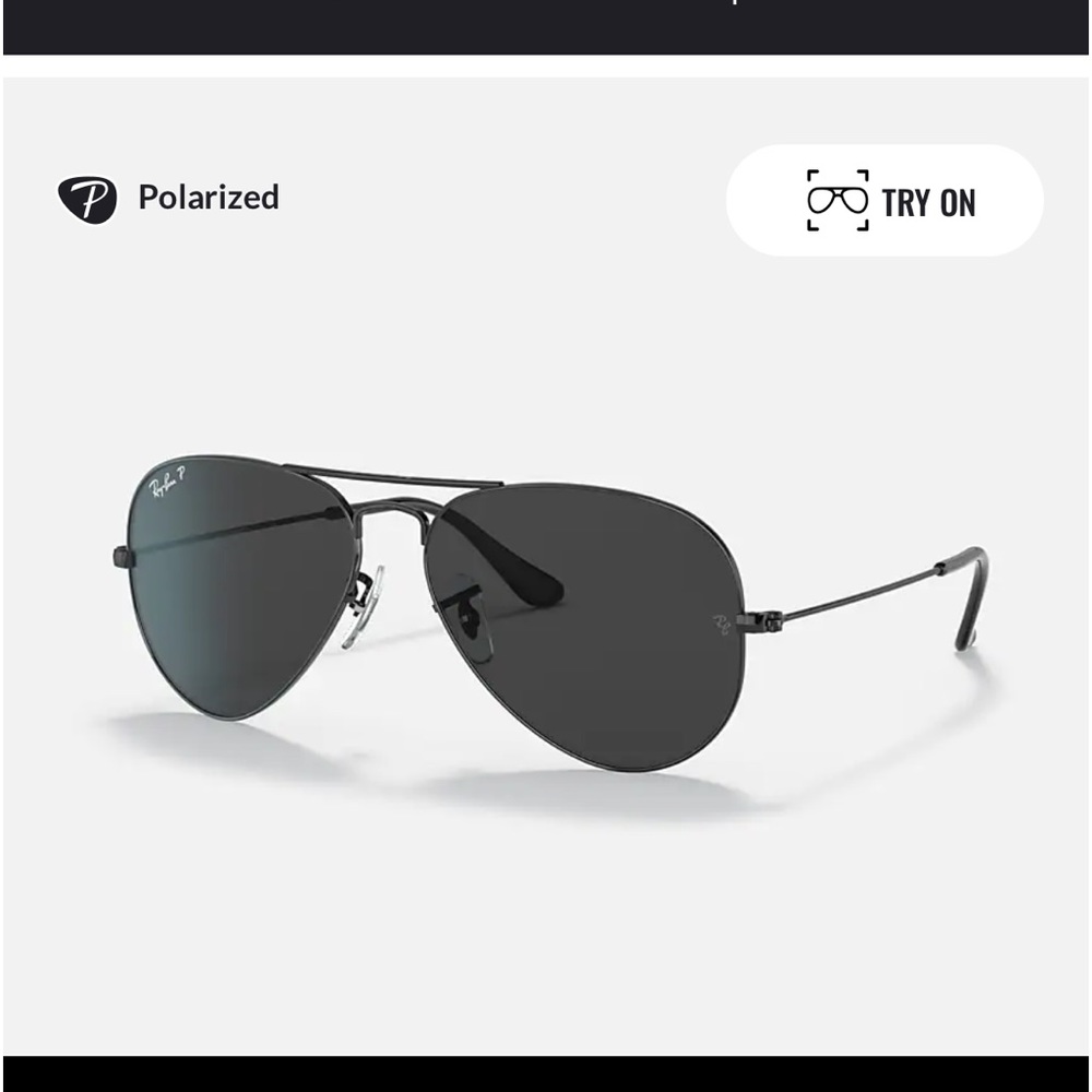 RAY BAN POLARIZED AVIATORS